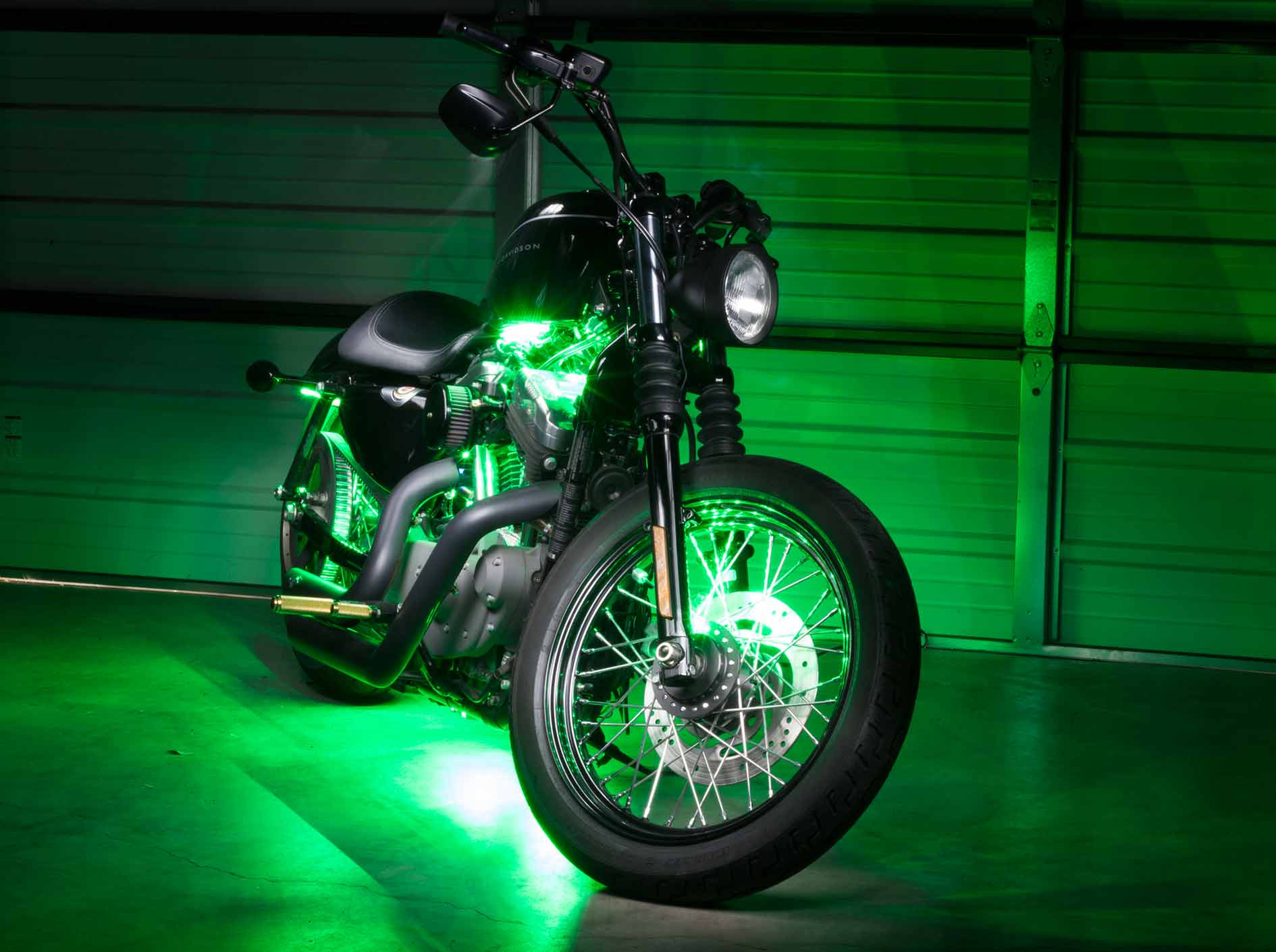 LEDGlow Advanced Mini Single Color Motorcycle Lights