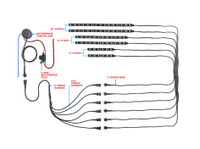 Advanced Million Color Motorcycle SMD LED Lights Wiring Schematic