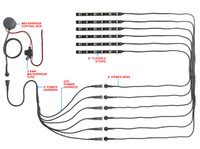 6pc Advanced Single Color Mini Motorcycle Wiring Schematic