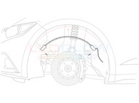 Wheel Well Tube Placement