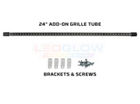 24" Blue SMD LED Add-On Grille Light Tube for Slimline Underbody Kits