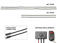 Flexible Underbody Tubes, Control Box with Wireless Remote & Plug & Play Connectors