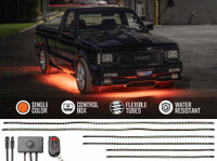Orange SMD LED Flexible Slimline Truck Underbody Lighting Kit