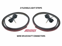 2 Flexible Strip & Wire Splice Butt Connectors
