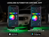LEDGlow Automotive Control App Compatibility with iOS 9.1 & Up and Android KitKat 4.4 & Up