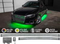 Million Color LED Flexible Slimline Car Underbody Lighting Kit