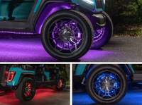 Golf Cart Wheel Ring Accent Lighting