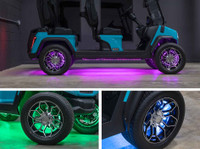 Golf Cart Wheel Ring Accent Lighting