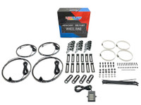 Add-On Golf Cart Wheel Rings for the Bluetooth Underbody Kit Unboxed