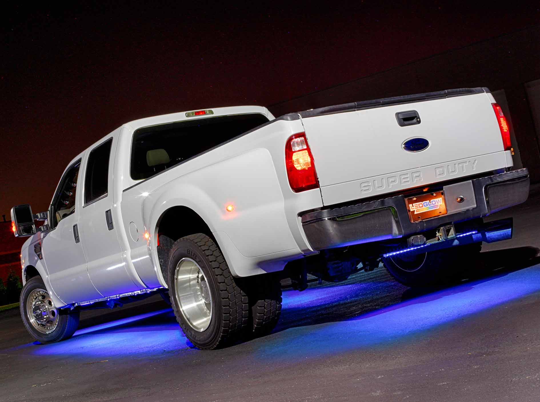 LEDGlow Blue Wireless LED Truck Underbody Lighting Kit