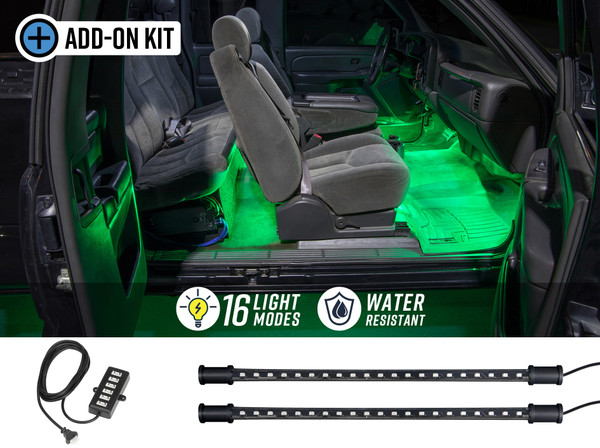 Single Color LED Add-On Interior Lighting Kit for Wireless Underbody Kits