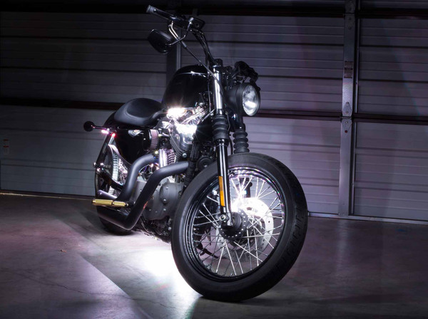 Advanced White Motorcycle Lighting Kit