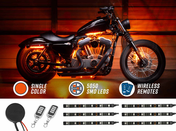 Advanced Orange SMD LED Motorcycle Light Kit