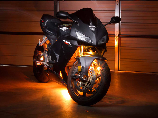 Advanced Orange LED Motorcycle Lighting Kit