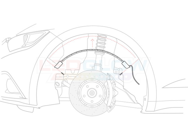 Wheel Well Tube Placement