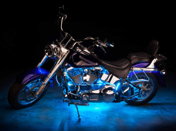 Advanced Ice Blue Motorcycle LED Lights