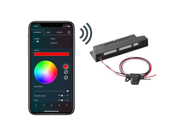 Million Color Underbody Control Box with Smartphone Control