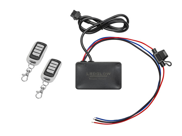 Advanced Million Color Motorcycle Control Box with Brake Light Wire Upgrade