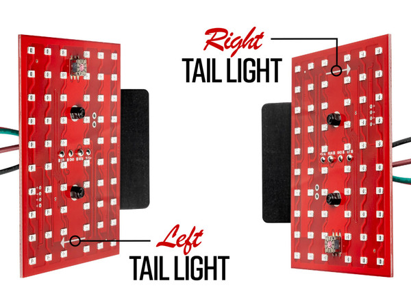 Left & Right RestoLights Tail Light Circuit Boards Left & Right RestoLights Tail Light Circuit Boards