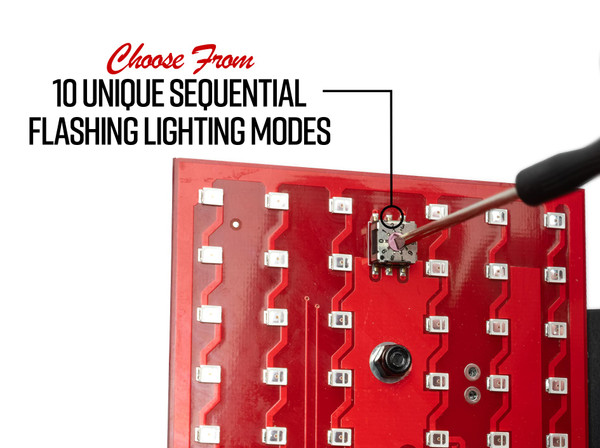 10 Unique Sequential Flashing Lighting Modes 10 Unique Sequential Flashing Lighting Modes