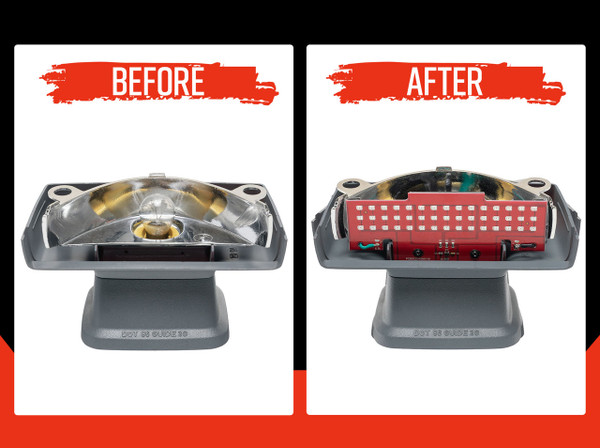 Bulb vs RestoLights Circuit Board