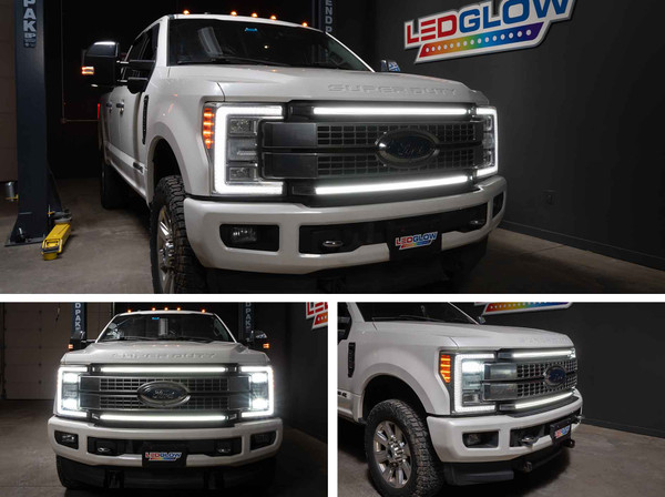 Grill Lights for the 2017 2018 2019 Ford Super Duty