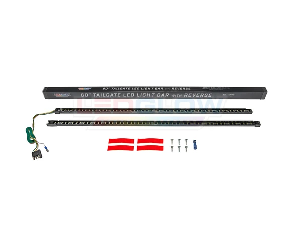 2pc 60" Double Row Tailgate LED Light Bar Unboxed