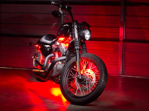 LEDGlow | Advanced Red LED Mini Motorcycle Lighting Kit