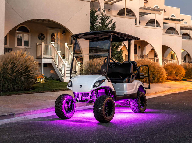 LEDGlow | Million Color Expandable 4-Seater Golf Cart Lights