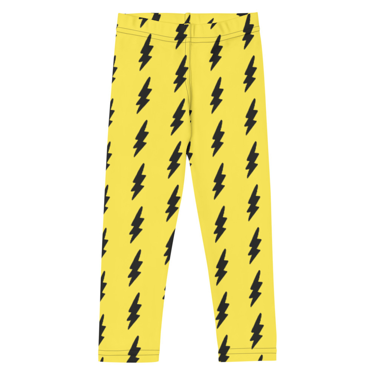 Blue & Yellow Lightning Bolts Leggings – CoreyPaigeDesigns