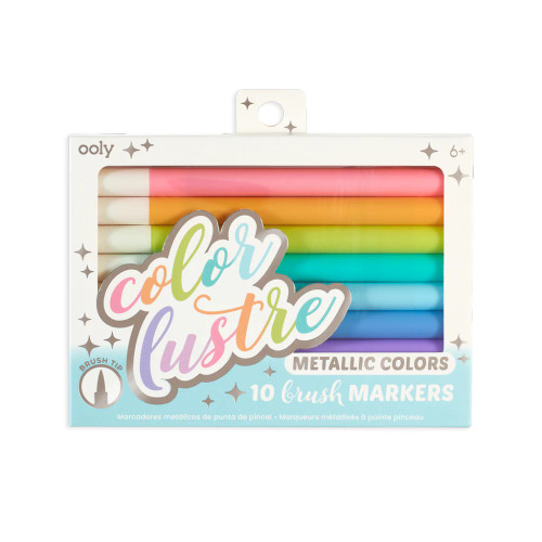 OO Color Lustre Brush Markers