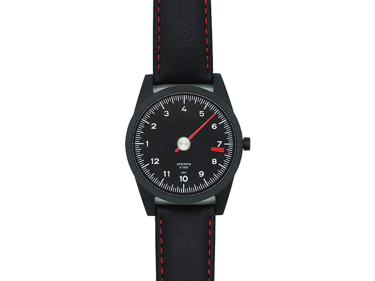 GuardsRed Design Tach Watch (RL72 with 7200rpm rev limiter and black