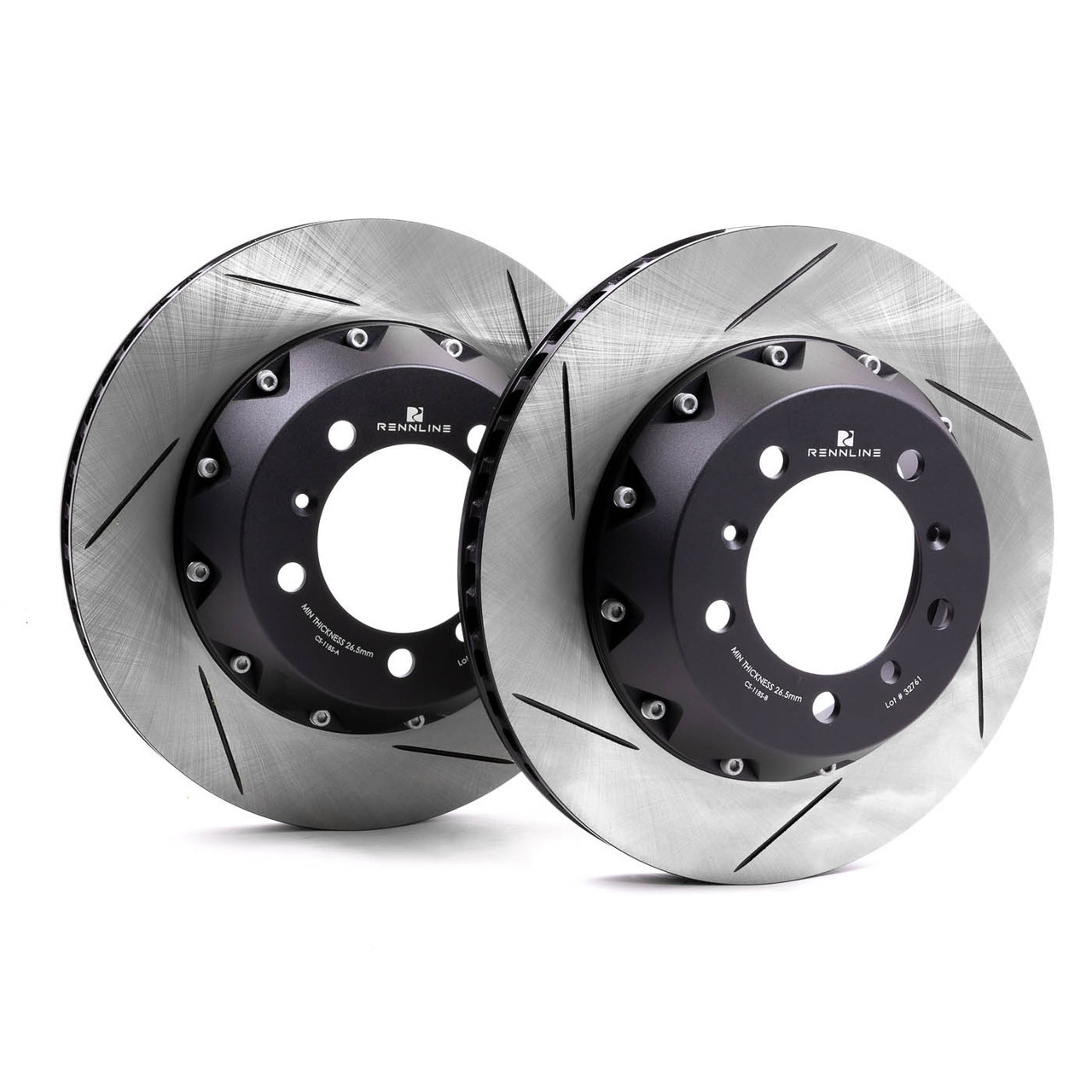 Rotor Pair - Rear, Semi-Floating, 330x28mm - SKU# CS-118 - Rennline