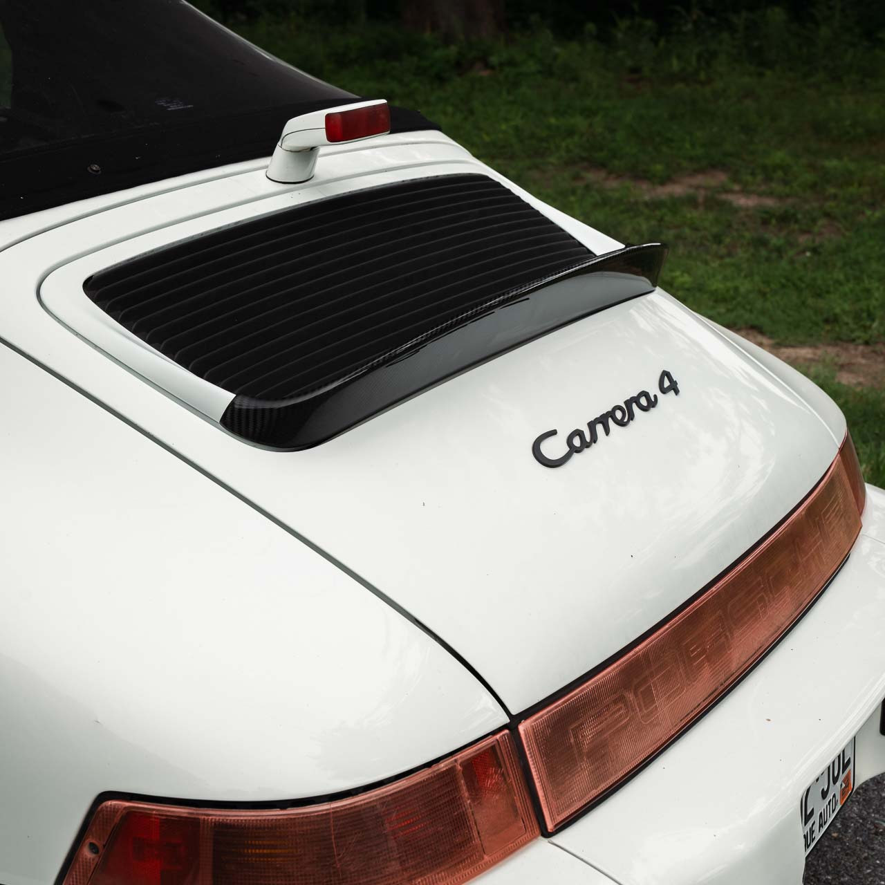 Rennline Carbon Fiber Decklid Spoiler - Rennline