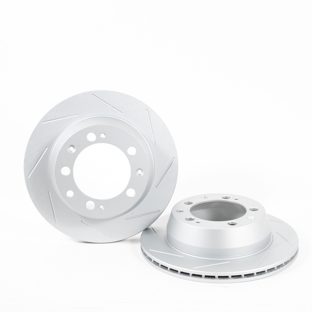 OE+ Sport Front Brake Rotor Pair - SKU# CS-129 - Rennline