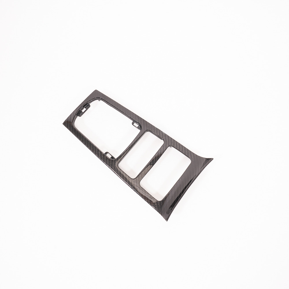 Carbon Fiber Center Console Frame Cover Trim – Fits Silverado & Sierra 2007-2013 – 1 Piece