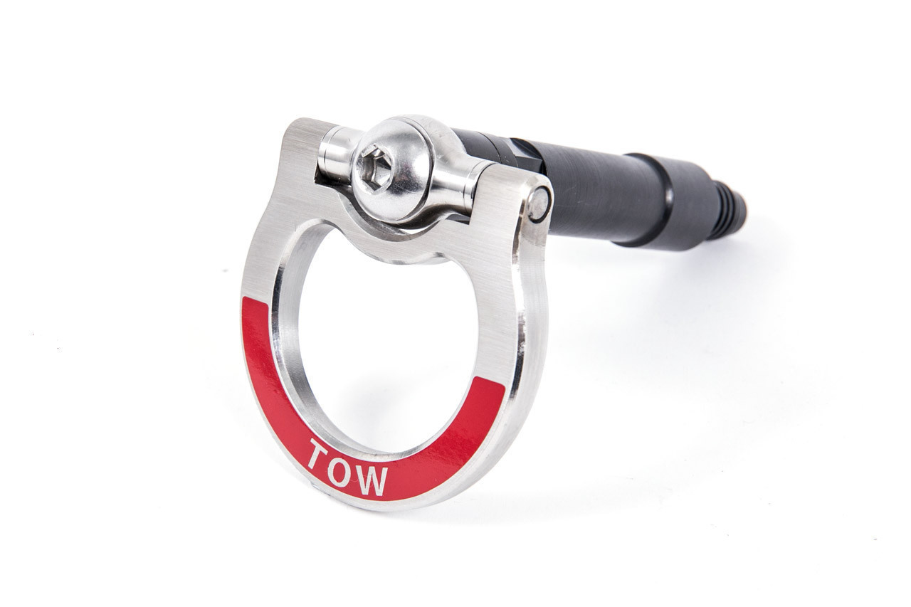 Autopartszone4usa CNC Racing T2 Red Aluminum Tow Hook For BMW 1 & 3 Series | E30 E36 E46 E81 E90 E91 E92 E93