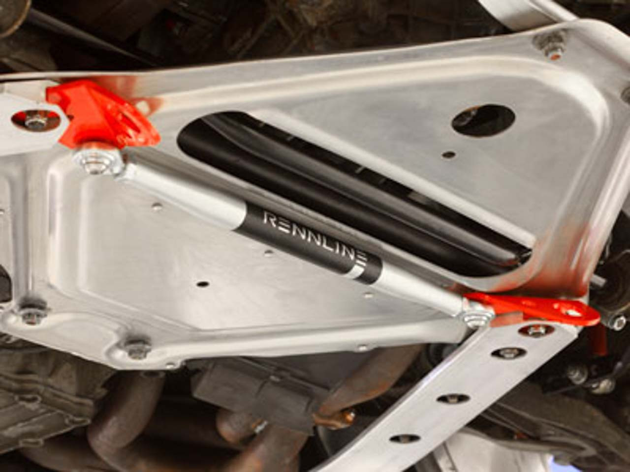 Porsche (986/987) Rear Subframe Stabilizer With Tie Downs