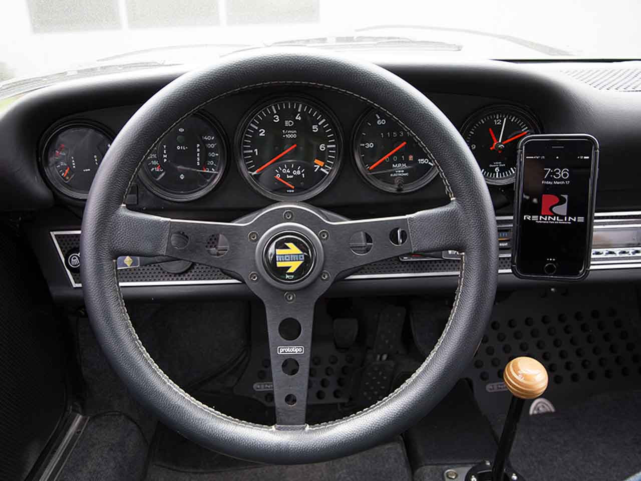 Porsche 911 (964/993) Phone Mount - ExactFit