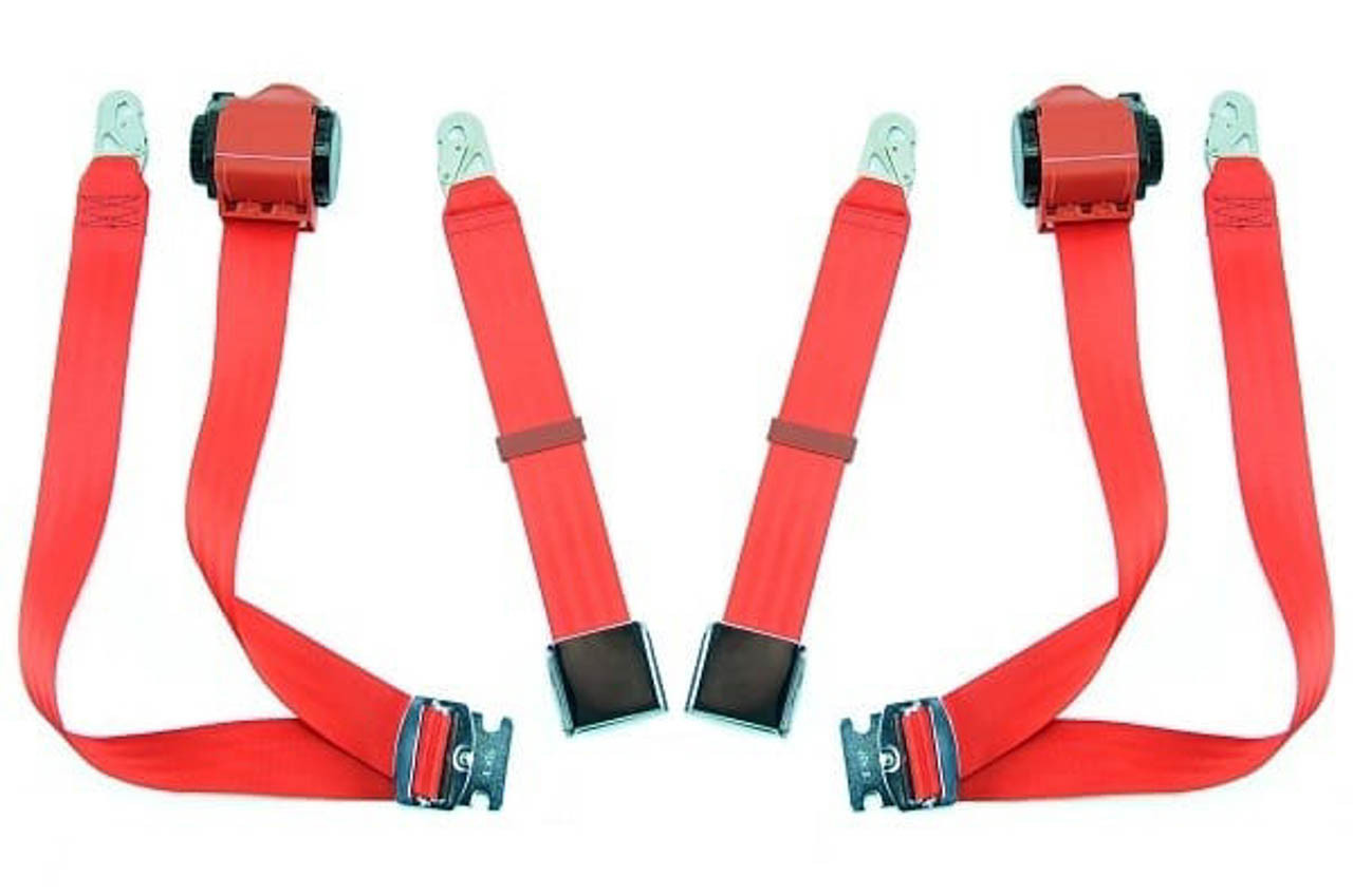1965-68 Porsche 911 Retractable 3-Point Seat Belt - Multiple