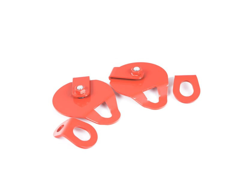 Porsche (997/996) Front and Rear Tie Down/ Jack Plate Set