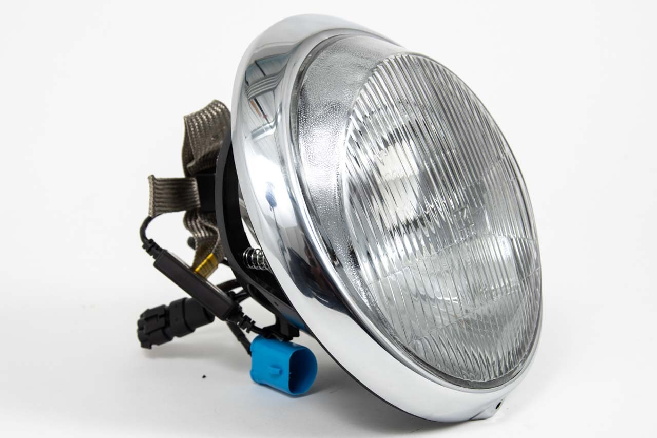 Replacement Headlight Lens - Fluted H4 - SKU# EL18
