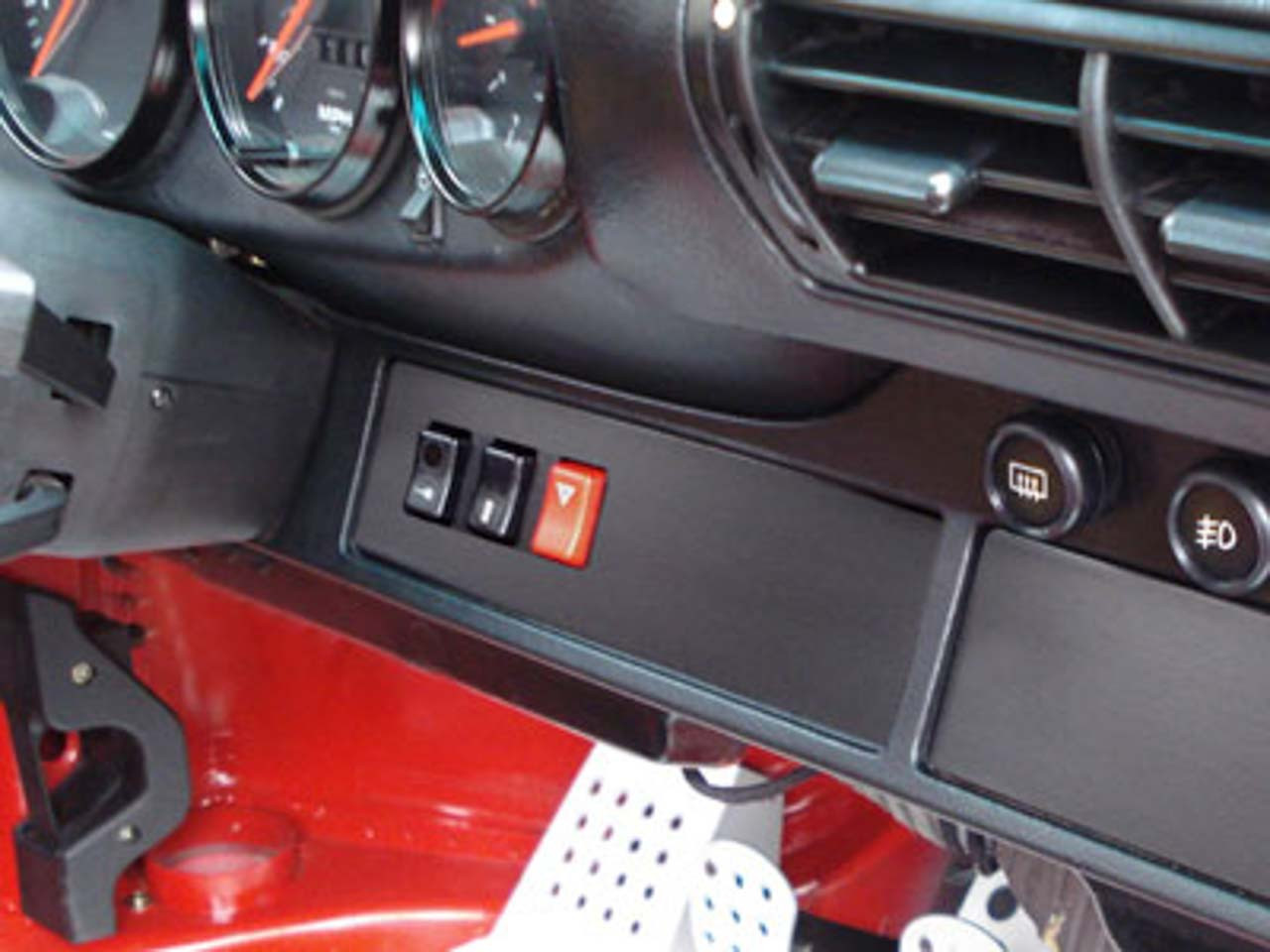 Porsche (964/993) Heater Controls Block-Off Plate