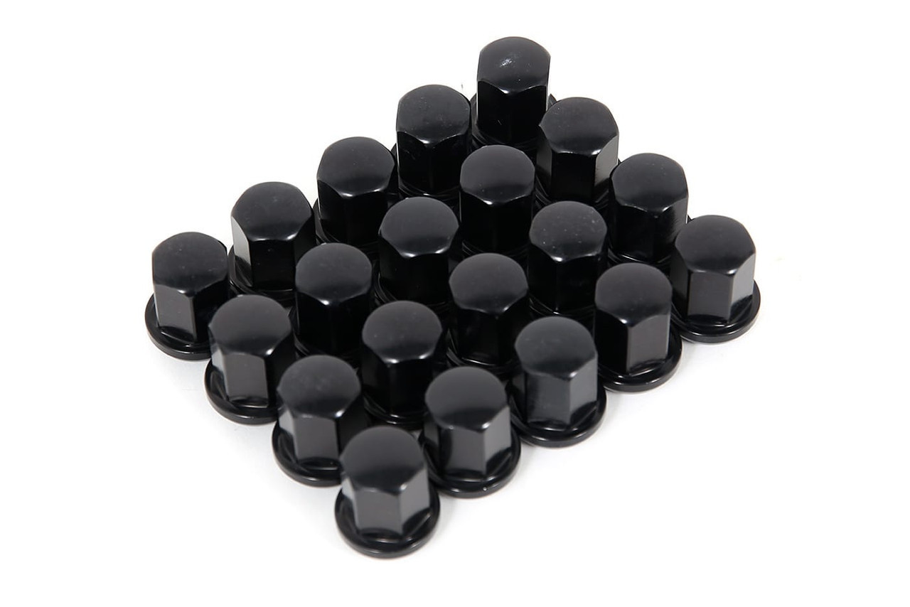いるじゅんてぃーの Black Aluminum Lug Nut Set - 20pc | Porsche 911 944 928 924 914