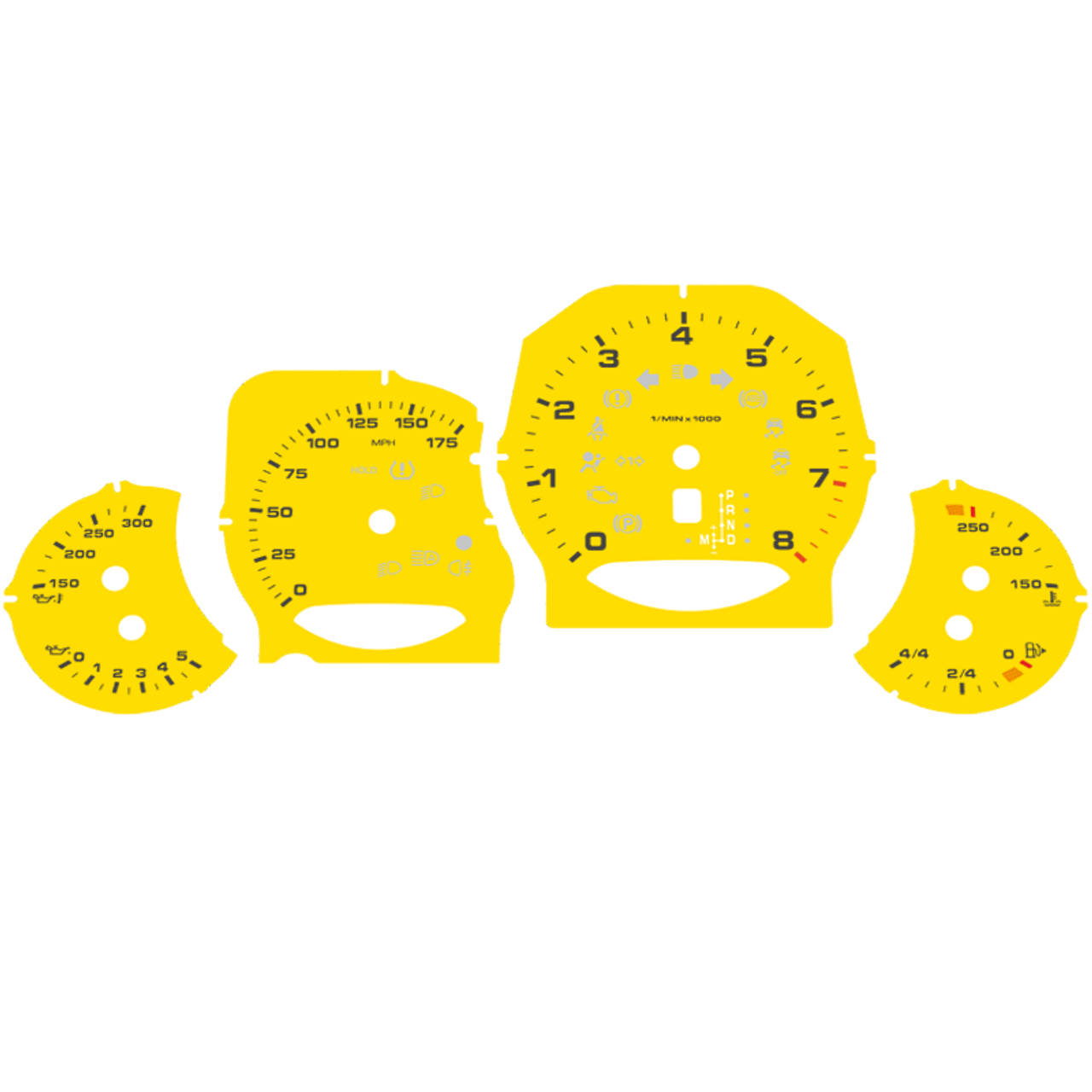 Custom Gauge Faces Cayenne