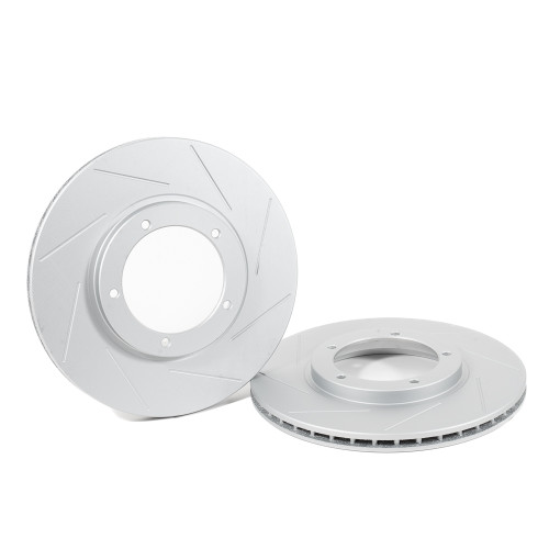 Rennline OE+ Sport Rear Brake Rotor Pair - SKU# CS-140 Rennline OE+ Sport Rear Brake Rotor Pair - SKU# CS-140