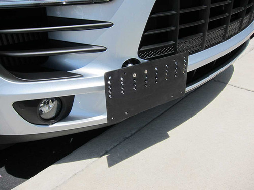 Rennline Tow Hook Receiver - Billet License Plate Mount - SKU# E1070.166 Rennline Tow Hook Receiver - Billet License Plate Mount - SKU# E1070.166