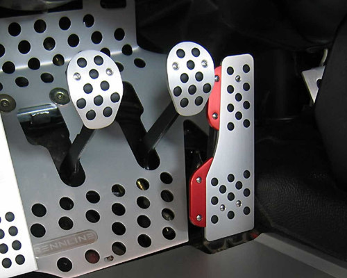 Rennline Pedal Set - 3 Piece TIP or PDK - Rubber Grip - RHD - SKU# P71.62.95 Rennline Pedal Set - 3 Piece TIP or PDK - Rubber Grip - RHD - SKU# P71.62.95
