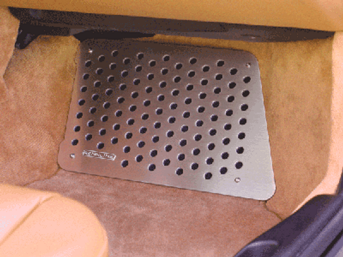Rennline Aluminum Perforated Floorboard - Passenger Side - SKU# F16 Rennline Aluminum Perforated Floorboard - Passenger Side - SKU# F16