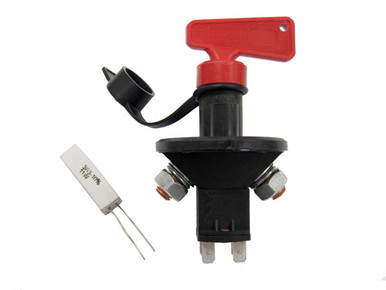 Pair Of Battery Cut-Off Disconnect Kill Switches With Removable Key – Anti-Theft